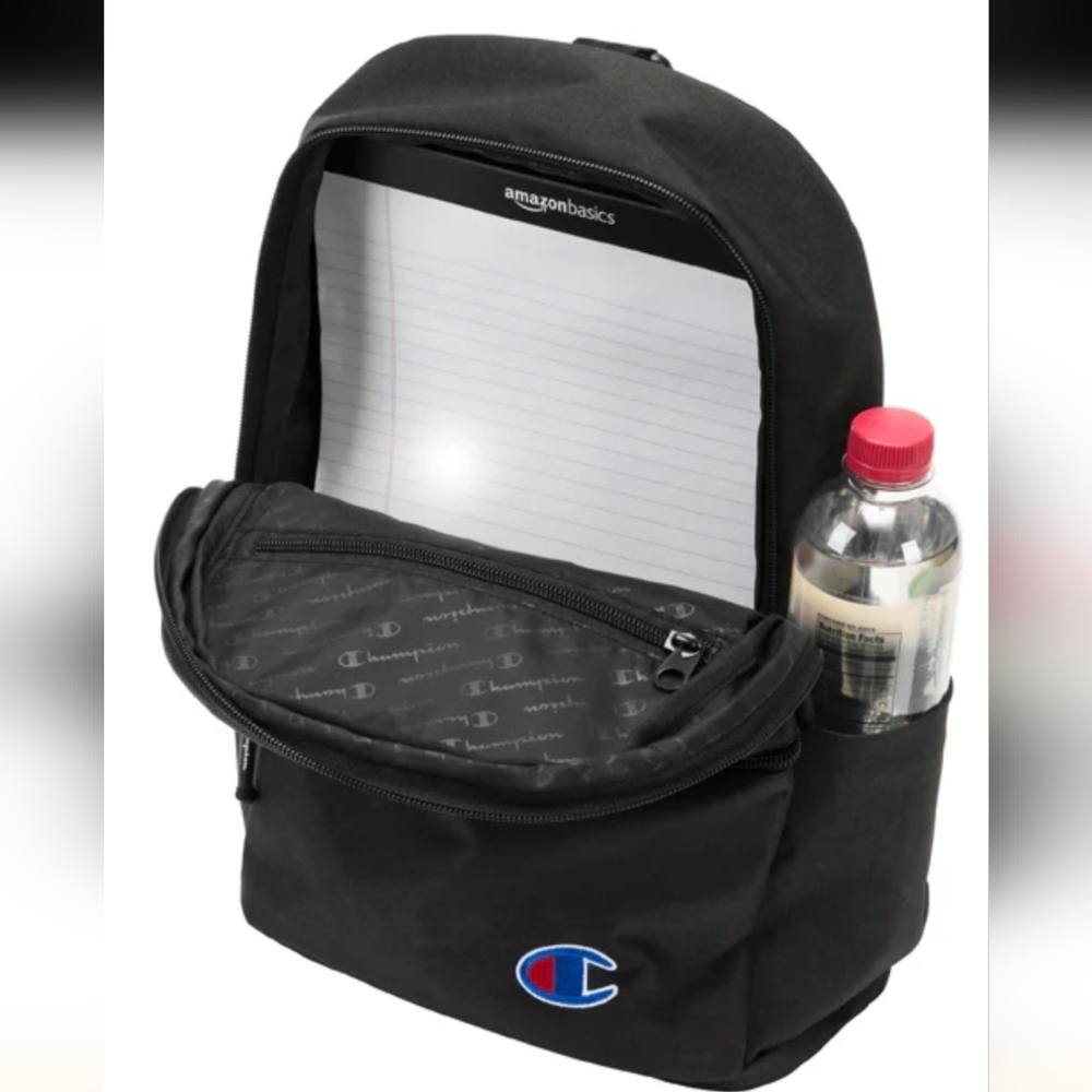 Champion mini Supercize convertible Backpack, black new without tags - Picture 4 of 15